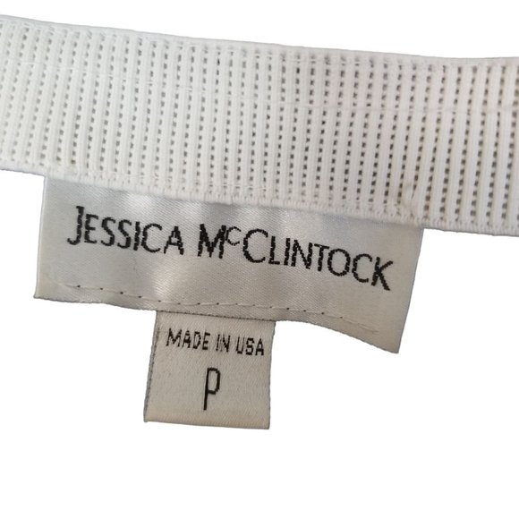 Jessica McClintock Womens S Blue Embellished Strap - Picture 4 of 13